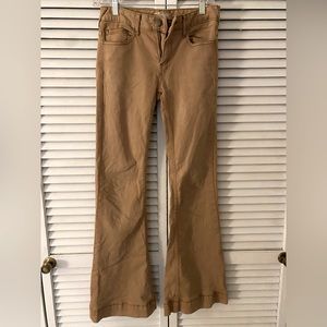 Size 26 Free People flare pants.